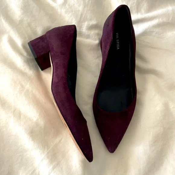 Via Spiga block heel pumps. - Picture 1 of 4